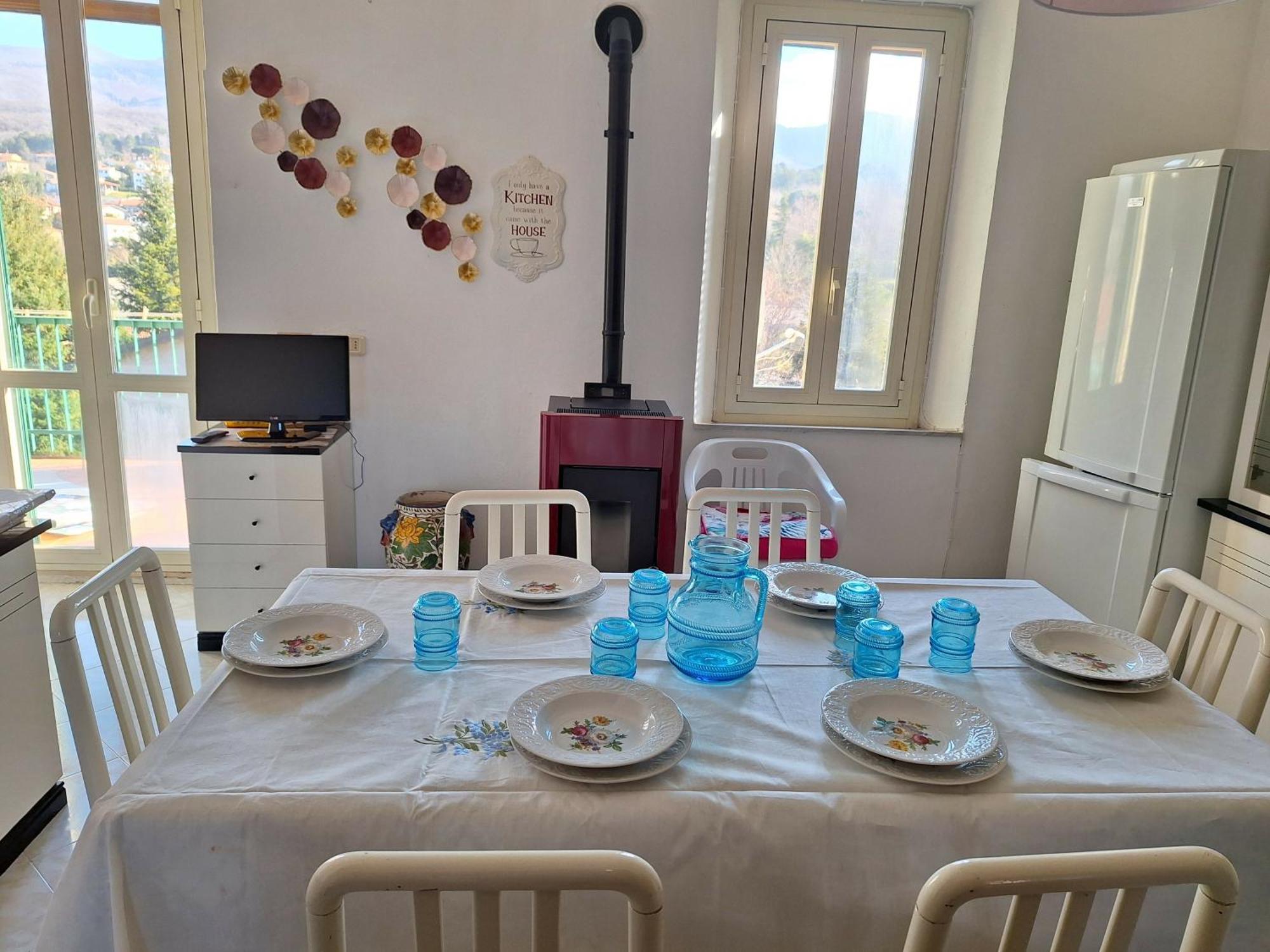 Casa Maria Castel Del Piano Appartamento Vista Montagna In Zona Centrale エクステリア 写真